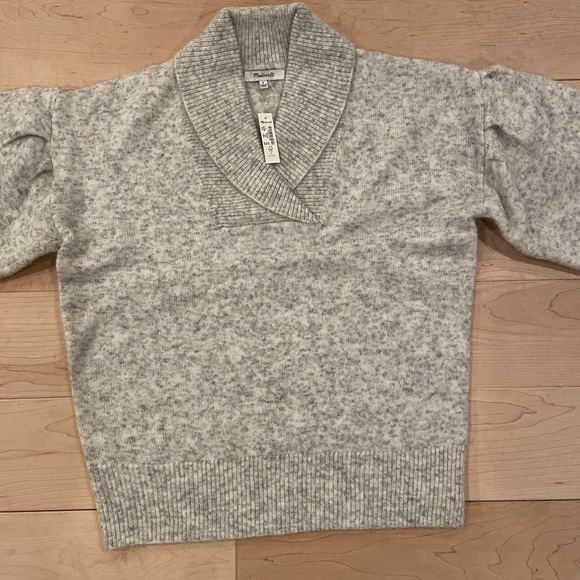 Madewell Vinson Shawl Collar Sweater NWT - Picture 6 of 10